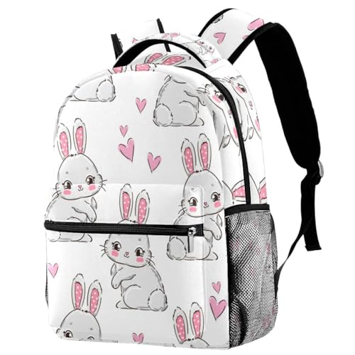Sac à dos d'école fille et garçon multicolore résistant 40cm