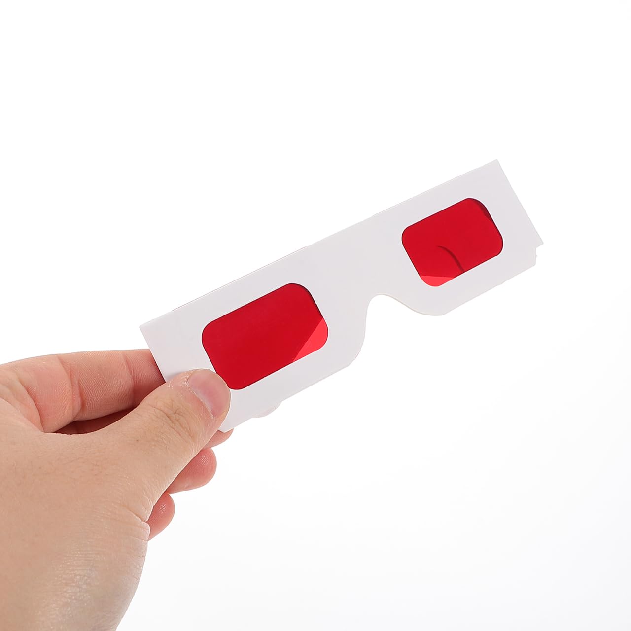 minkissy Lunettes Rouges Enfants 3D 50 Pièces pour Films À Domicile Cadeaux Saint-Valentin Fête Arc-en-Ciel Fournitures Anniversaire Et Récompenses Classe