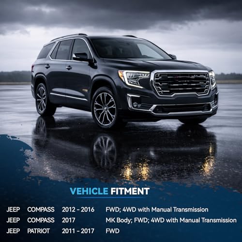 Image of Detroit Axle - Front 8pc Struts Kit for 2012-2017 Jeep Compass 2011-2017 Patriot, Sway Bars Outer Tie Rods Lower Ball Joints Struts & Coil Spring 2013 2014 2015 2016 Replacement Suspension