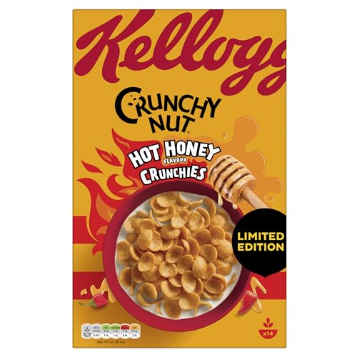 Kelloggs Crunchy Nut Hot Honey Crunchies 420g