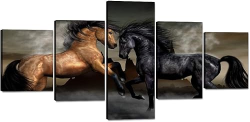 Miniatura 49 de 5 piezas de pintura sobre lienzo ardiente de fénix dibujado en estilo heráldico fuego fénix arte de pared vintage impresiones obras de arte arte