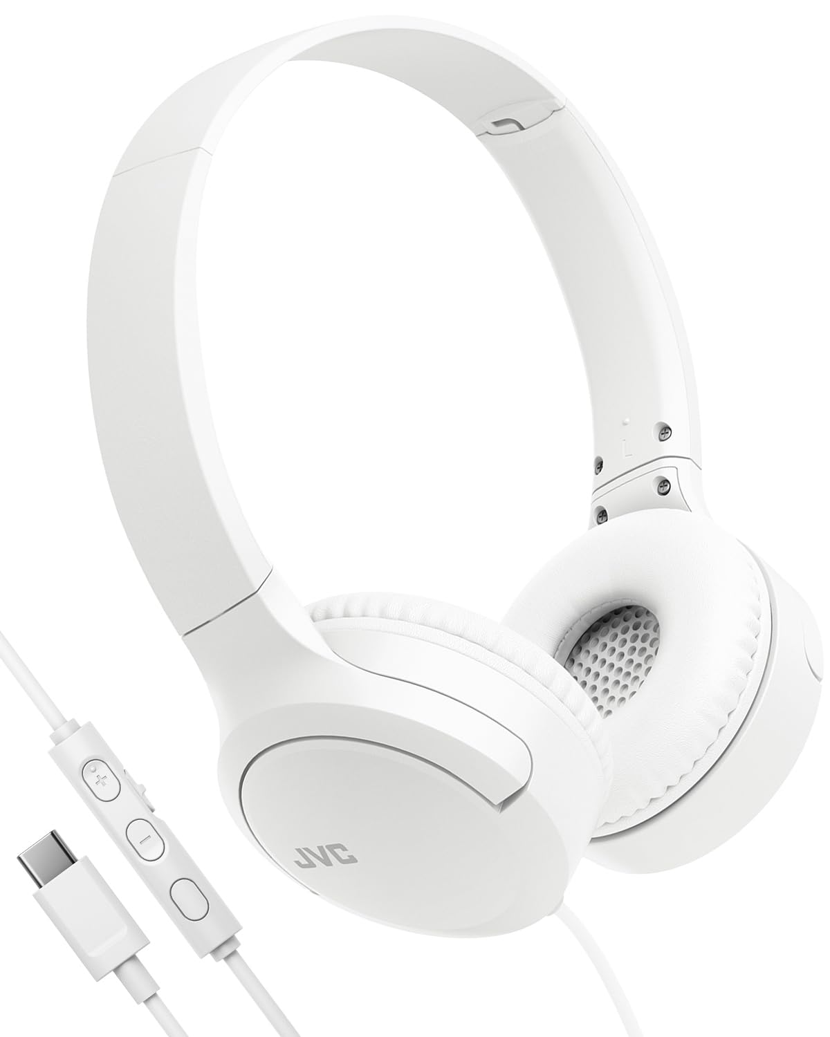 JVC HA-S33UC-W Cuffie on-ear USB-C pieghevoli Bianco