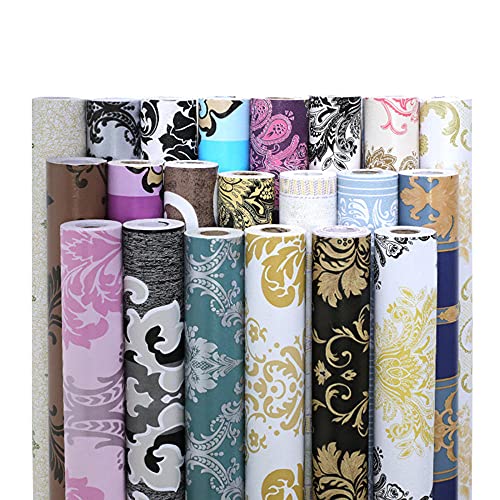 Papel pintado autoadhesivo impermeable para paredes dañadas Q-32 7