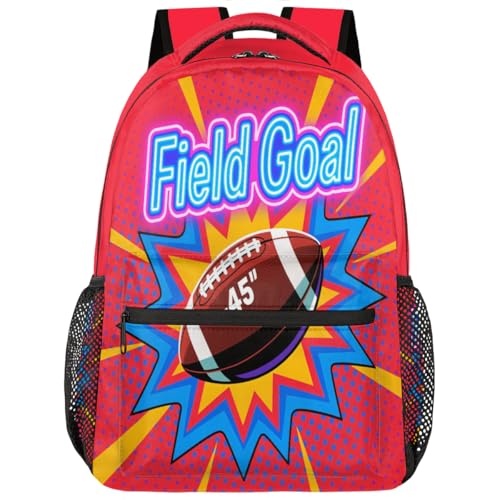 Mochila de fútbol para el campus universitario y escapadas de viaje