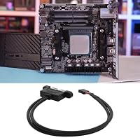 Be In Your Mind 2 STÜCKE 9-Pin auf Dual USB 2.0 Ports Zusätzliches Kabel 0,3 M Kompatibel mit ASRock DeskMini Motherboard – Ansicht 2