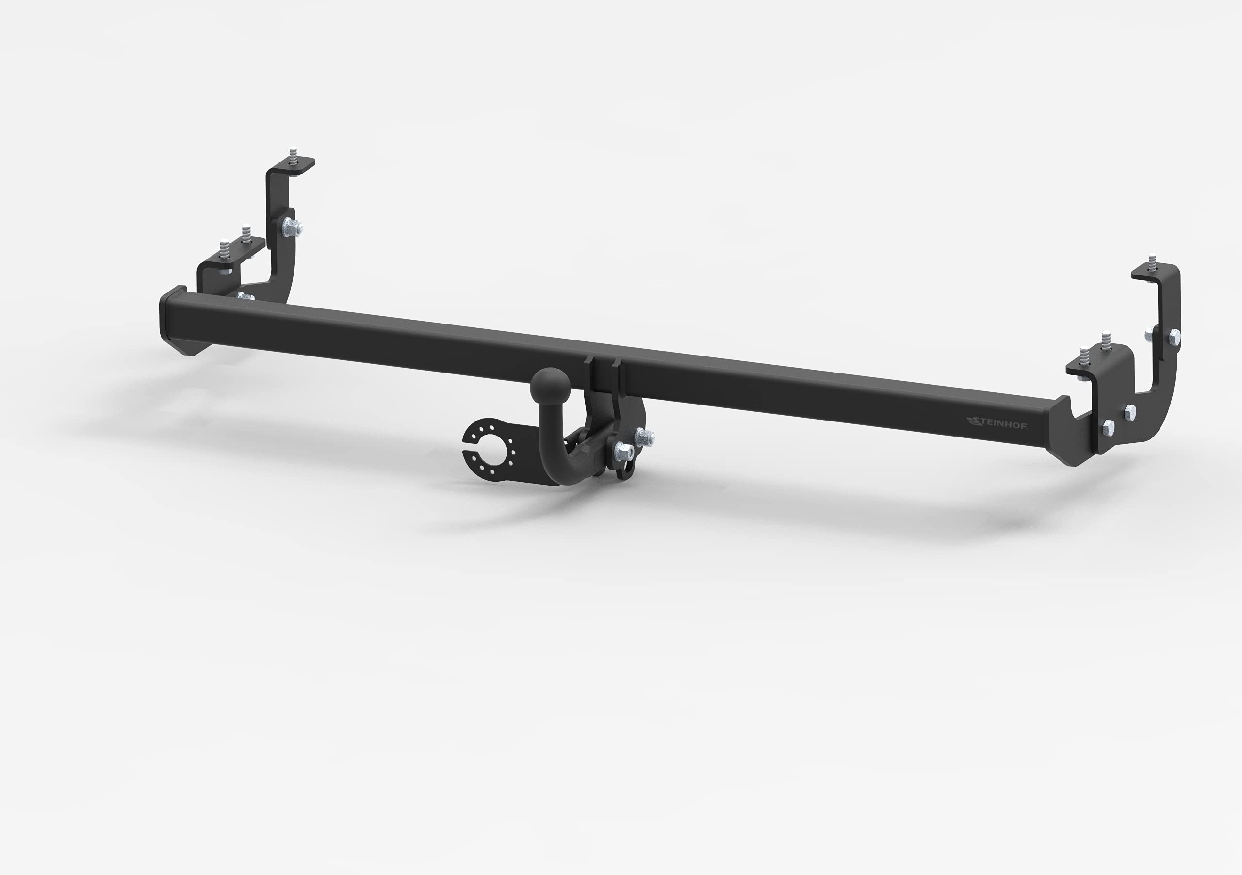 STEINHOF Nuovo gancio di traino fisso compatibile con Renault Kangoo II 06.2012-04.2013 con 7-poli kit elettrico universale