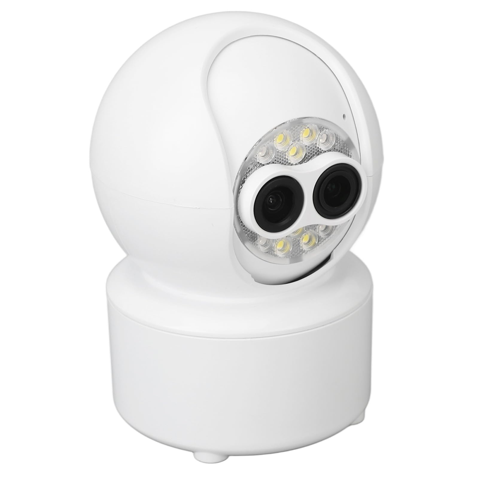 Domary Telecamera di Sicurezza con Doppio Obiettivo 1080p, Zoom 5X e