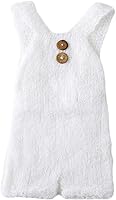 Vista 11 de Zeroest Accesorios de fotografía para bebé, traje de sesión de fotos para niño y niña, disfraz de ganchillo para recién nacido, ropa de punto