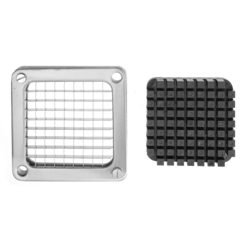 MBH Affettatrice professionale per patatine fritte con lame in acciaio inox. Tagliapatate industriale con 4 lame diverse per l'ospitalità.
