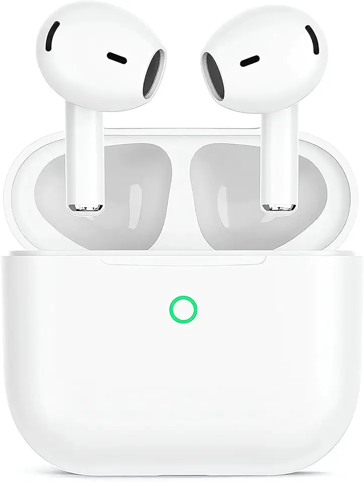 Wireless Earbuds, Bluetooth 5.4 in Ear Headphones with Noise Cancelling Mic, 48H Playtime HiFi Stereo Bluetooth Earphones, IPX8 Waterproof Touch Control True Wireless Headphones for iPhone/Android/IOS