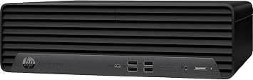HP Elite 805 G9 SFF Business Desktop Computer | AMD Ryzen 5, 6-Core CPU (Up to 5.0GHz, Beat Intel i7-1255U) | 16GB DDR5 RAM, 256GB SSD | Radeon 740M Graphics | Wired KB & Mouse | AI-Powered NPU