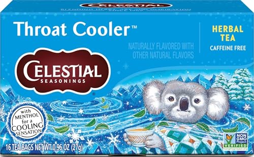 Celestial Seasonings Throat Cooler Herbal...