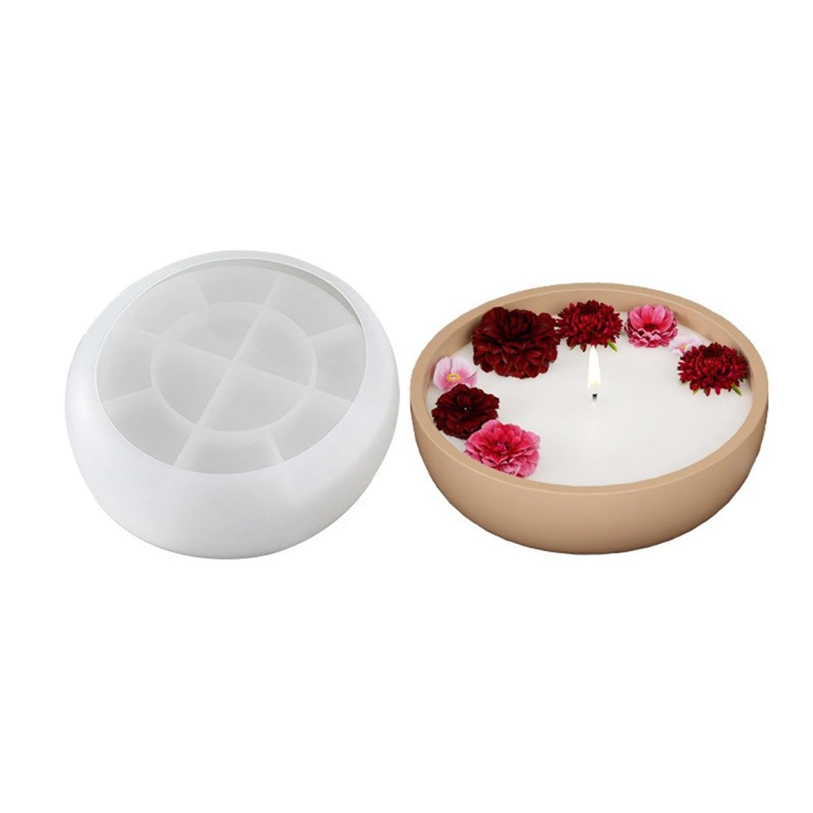 Stampi In Silicone Per Resina Fai Da Te – Vassoio 219x108 Mm Per Candelabri E Gioielli