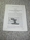  Vorschrift für die Kommutator-Abschleifvorrichtung mit angebautem Motor.