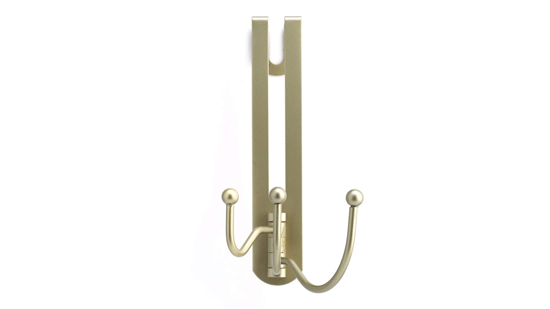 Richelieu Hardware T79921184 Utility Over The Door Metal Hook, 1-9/16 in (40 mm), Matte Nickel