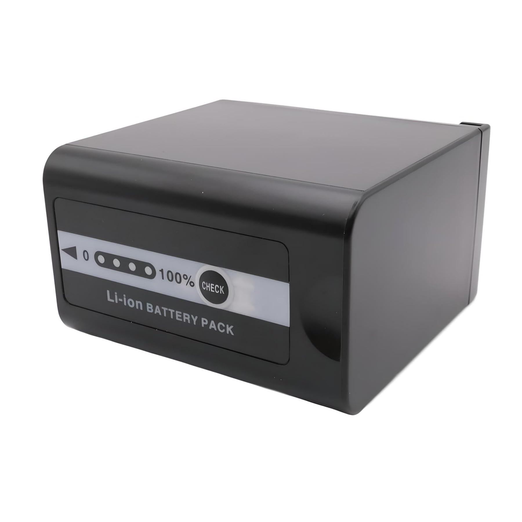 VW-VBD78 Premium 7.2v / 7800mAh Batterie Rechargeable avec Panneau LED pour Panasonic HC-X1000 HC-X1 AG-CX350 AG-AC30 AG-UX180 - Ne Convient Pas au Chargeur Pan. AG-BRD50 d'origine