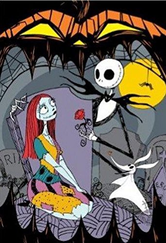 Disney Nightmare Before Christmas Throw Scare House Micro Raschel Blanket