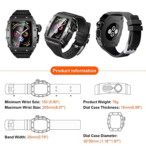 Kit de modification iWatch Series 7 SE robuste pour protéger votre écran 45mm - 7