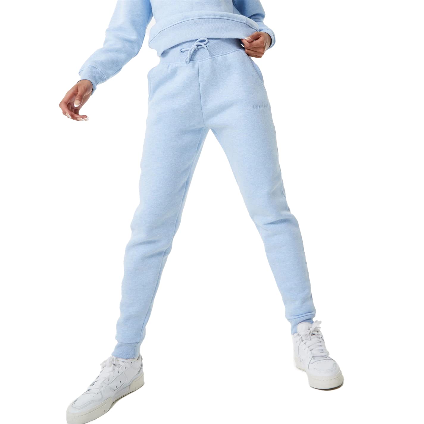 USA Pro Women Classic Joggers Blue Marl 12 (M)