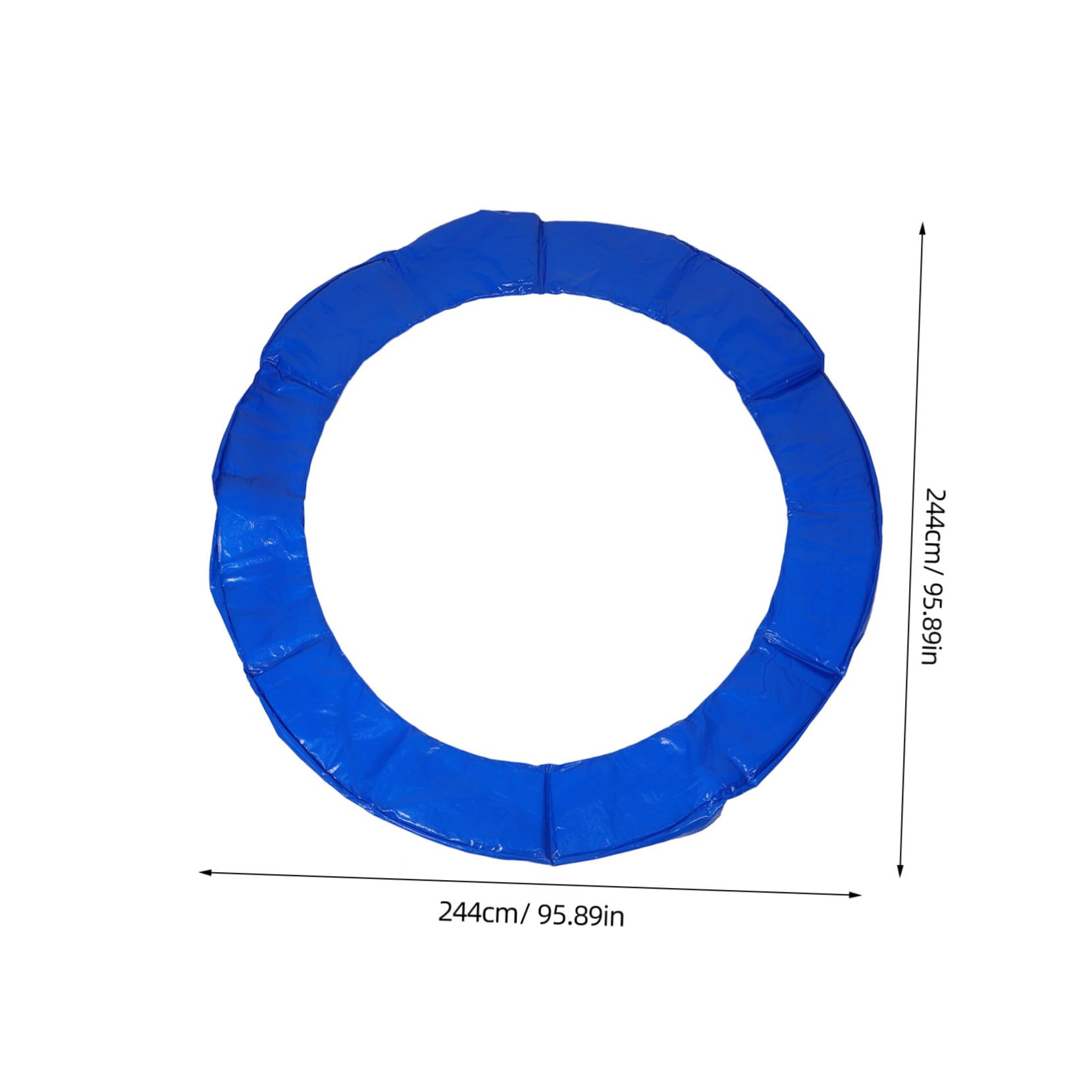 VICASKY Trampoline Spring Cover Replacement Mat for Jumping Bed Weatherproof Round Edge Guard Protection Accessories Easy to Install