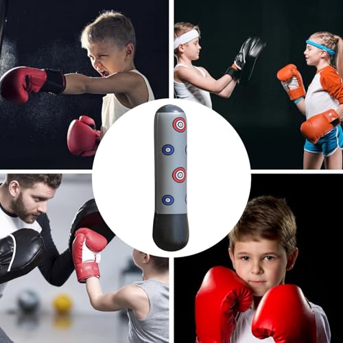 Sac de boxe pour enfant de 63 pouces idéal pour s'amuser à la maison