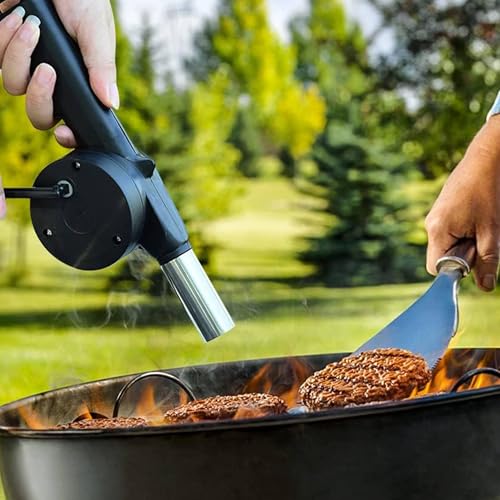 Well Home BBQ-Ventilator, Schwarz