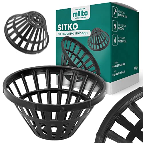 Millto™ Dachrinnen Fallrohr Sieb Schutz-Siebgewebe Abfluss Blätter Fänger Filter Unterirdisches Entwässerungssystem Fallrohrschutz Filter Schwarz Cover