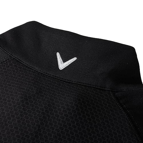 Callaway Apparel Men's Long Sleeve Hexagon Fleece Base Layer Sweater Sweater - Image 6