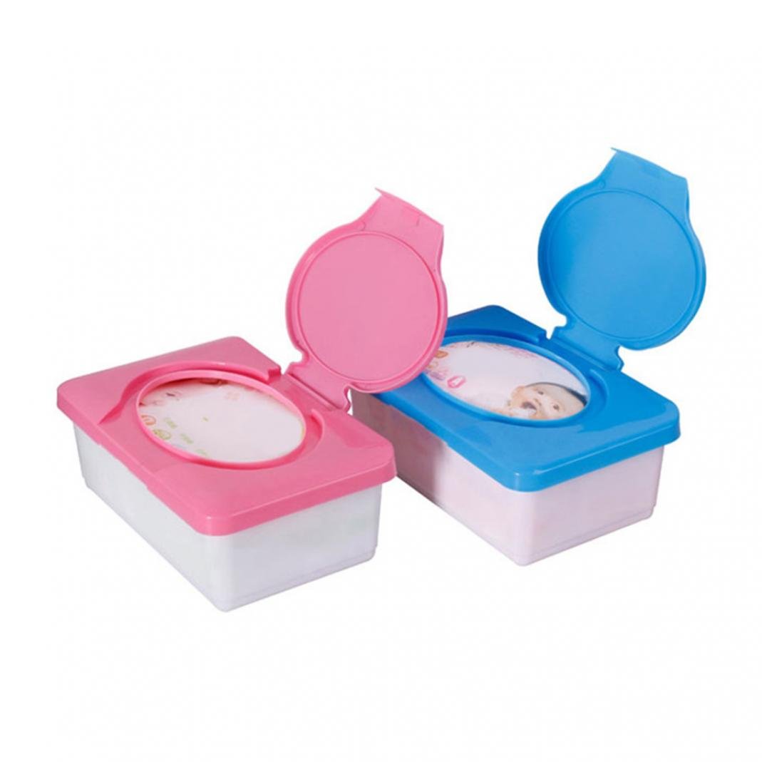 Boîtes à Lingettes Huides 2 Pièces, 2 Sacs Pour Lingettes Huides