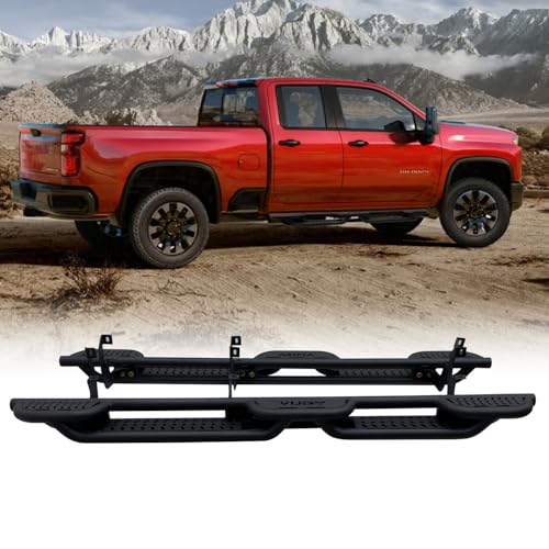 Barras laterales plegables para Chevy Silverado 2019-2024