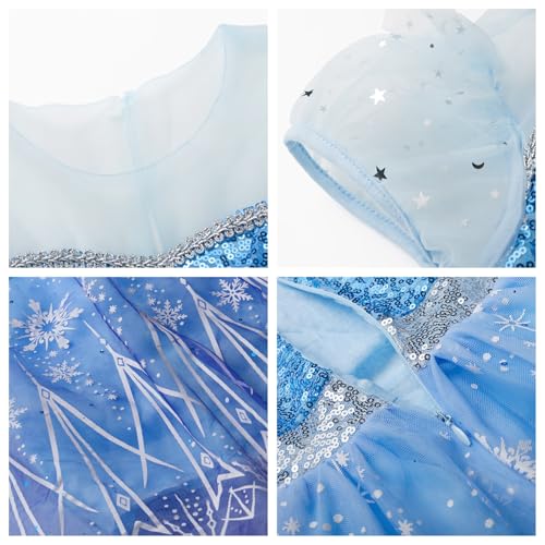 Vestido de Princesa Luminoso para Niñas 3-4 Años miniatura 6