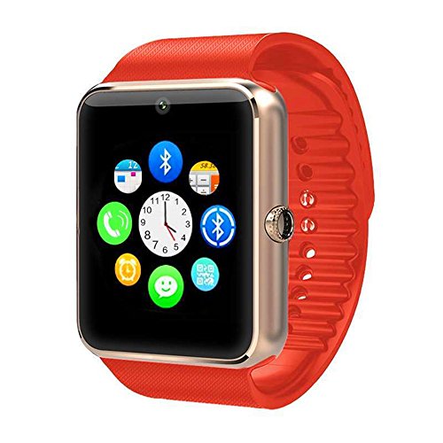 Reloj Inteligente Zomtop Usable Bluetooth Gt08 Inteligente Salud Teléfono Reloj de Pulsera con Ranura Para Tarjeta Sim