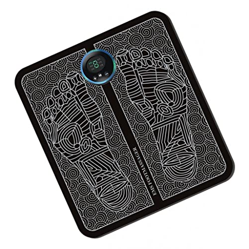 Fancyes Foot Estimula Elétrico Do Massagea Pé com Display Digital