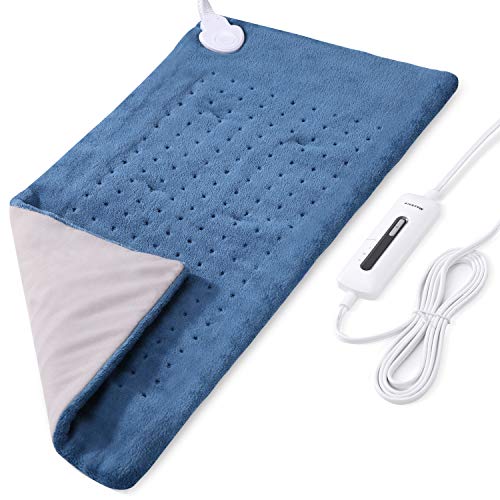 Heating Pad for Back Pain, Neck and Shoulders and Cramps, Large 12