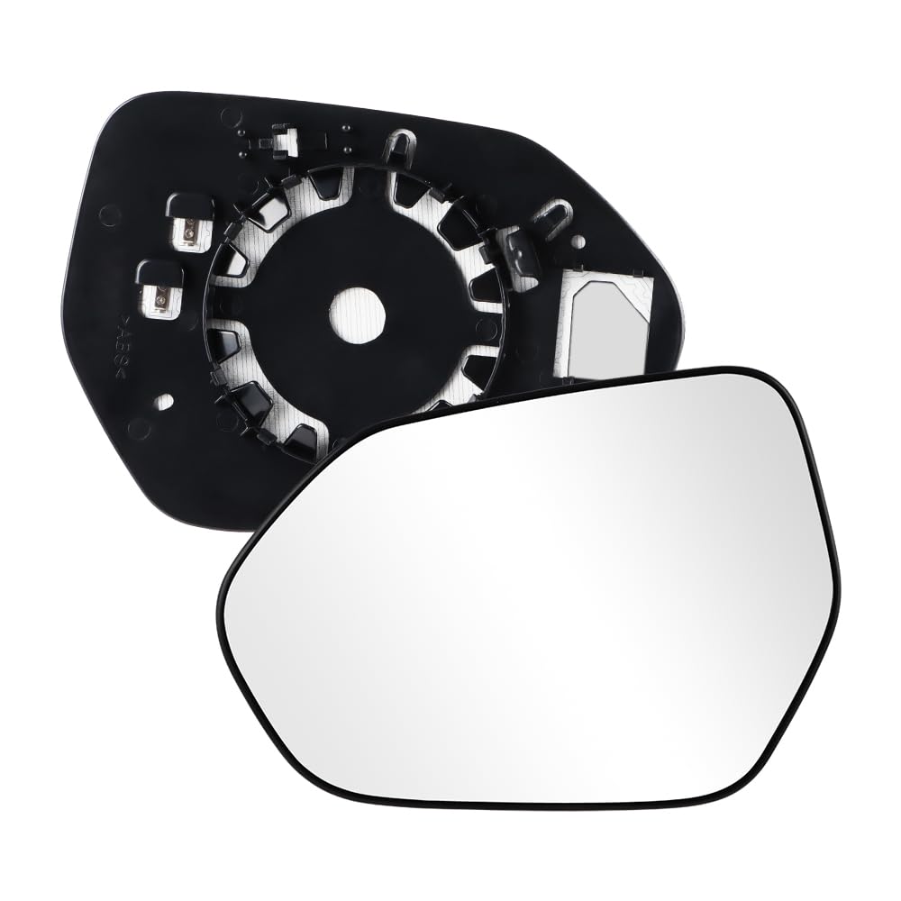 SENZEAL Vetro Specchio Retrovisore Riscaldabile Lato Conducente per Toyota Yaris 2020-2025 Corolla 2019-2025 (Sinistro)