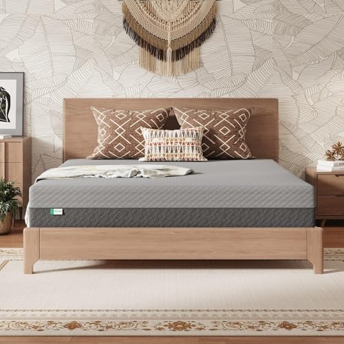 Image of Novilla #1USA Ortho Mattress - Gel Memory Foam for Cooling Comfort, Targeted Pressure Relief for Back Pain, Breathable Washable Cover, 10 Year Warranty (Dual-King-8 inch) (King 6 inch (78 x 72 x 6))