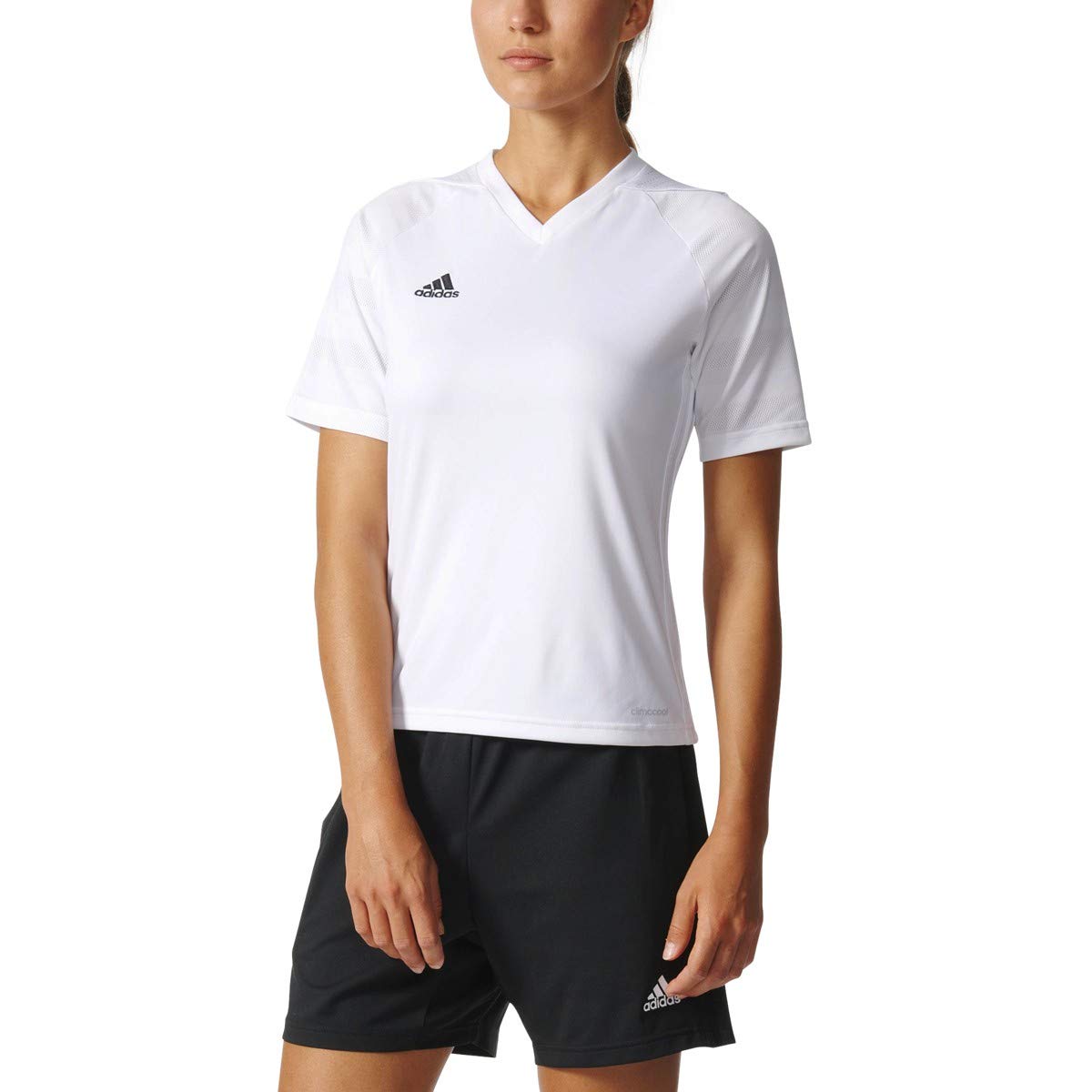 adidas Womens Tiro 17 Jersey White/White S