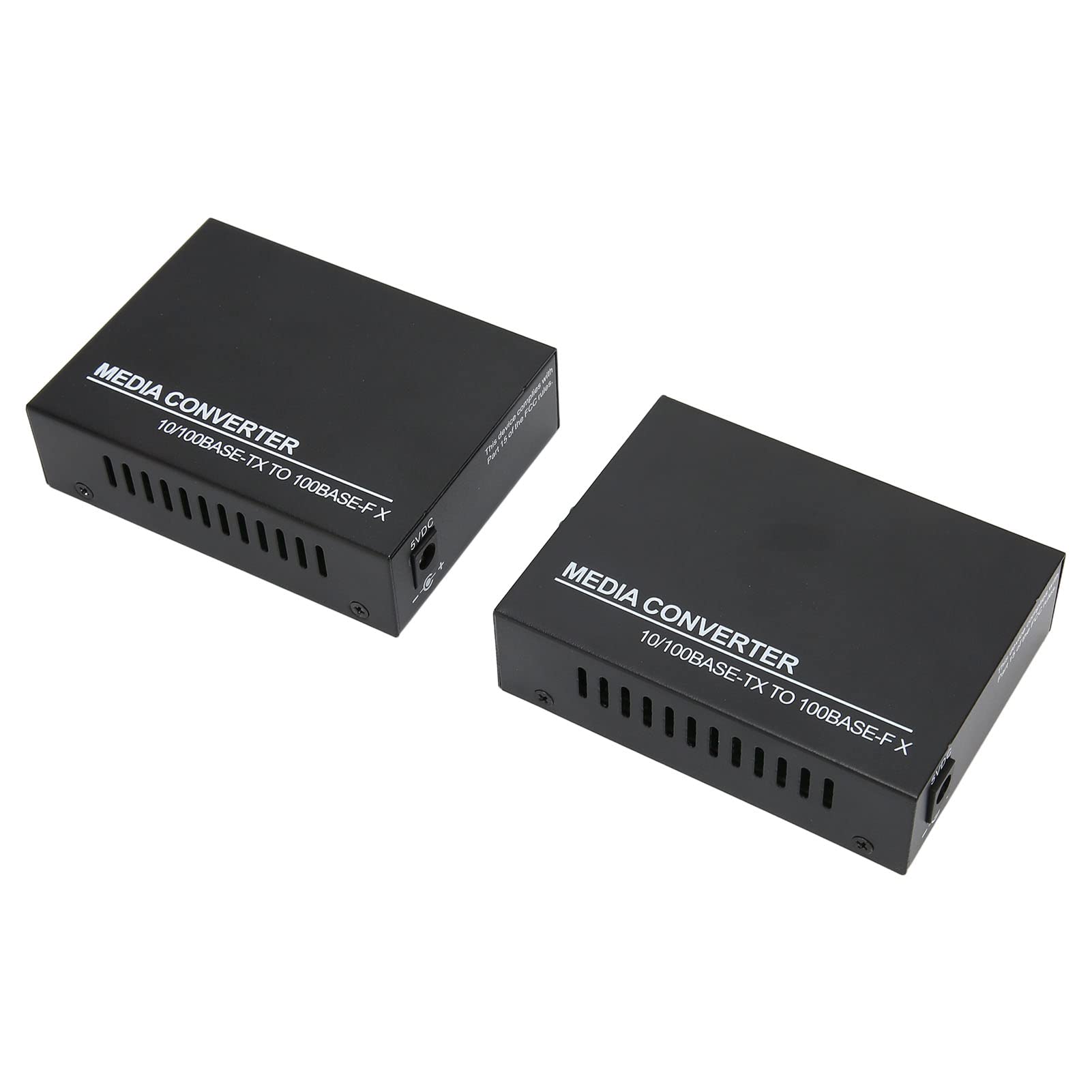 Convertisseur de Média ethernet Optique, Capacité Adaptative 10M 100M Mode Semi Duplex Intégral, RJ45 Sc Jusqu'à 25Km, Module Optoélectronique Adapté AUX Environnements Intérieurs et Extérieurs