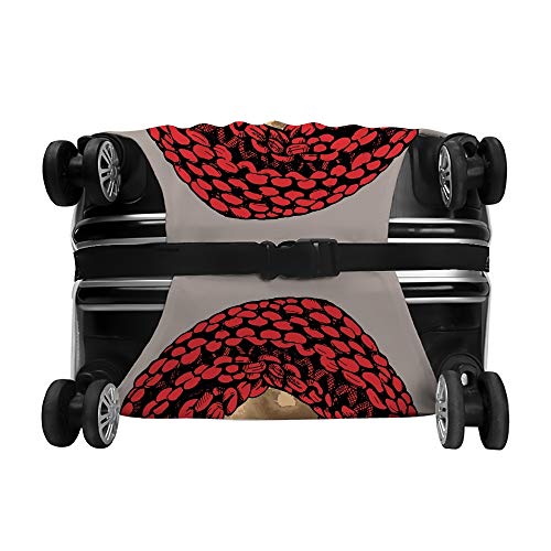 Housse pour bagages de voyage motif bouledogue originale et fun - 2
