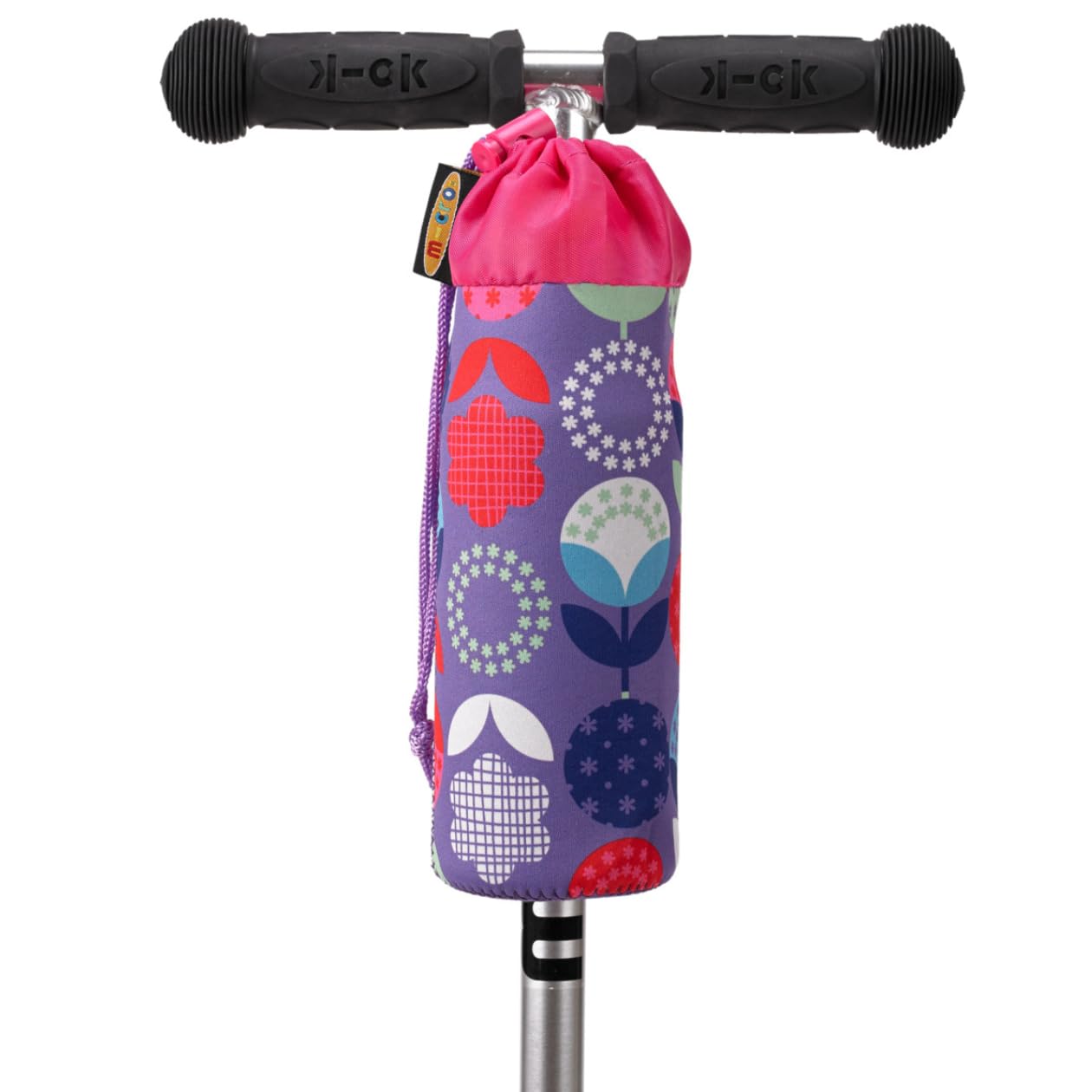 Micro Scooter/Bike Bottle Holder 3 Years+ Boys/Girls Floral Dot