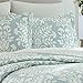 Laura Ashley Rowland Blue Quilt Set, Full/Queen, Breeze Blue (185753)