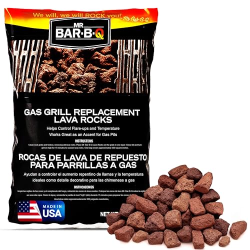 FryOilSaver 7 lb Lava Rocks for Grill, Firepit & Fireplace