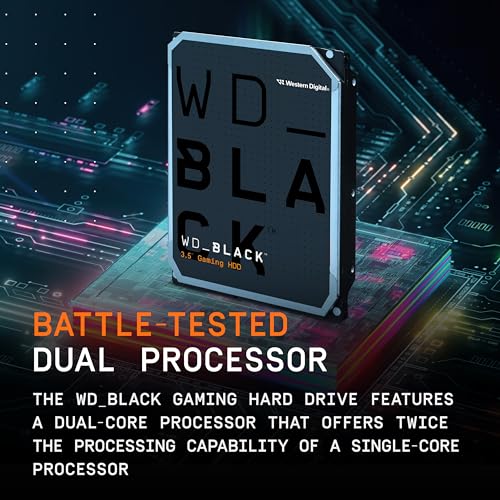 Western Digital 4TB WD ブラック ゲーミング内蔵ハードドライブ HDD WD4006FZBX の商品画像 4