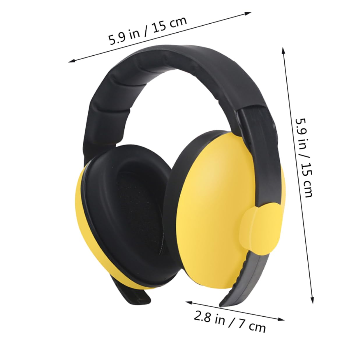 HOMSFOU Baby Noise Reduction Earmuffs Toddler Ear Protection Sound Ear Muffs Noise Blocking for Sleep and Play