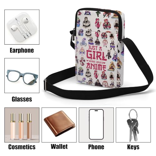 Fantasy Novel Cross Body Bag Magic Mouse Wizard Stuff Phone Bag Book Lovers Gifts Preppy Anime Shoulder Bag4