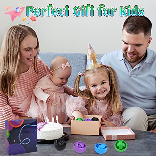 Image of Fidget Toy for Adults, 4PC Fidget Spinner for Teens, Gift Ideas for 8-12 Boys Girls Kids, ADHD Autism Stress Relief Finger Toy
