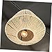 DIYEAH Rustic Woven Lampshade Cover Handmade Pendant Light Shade for Home Hotel and Restaurant Decor Durable Design for Soft Lighting Easy Tool Installation