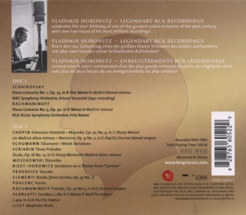 Miniatura 2 de Horowitz Legendary RCA Recordings