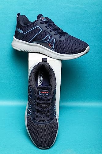 Image of ABROS ASSG0207 NAVY /ORANGE-8UK