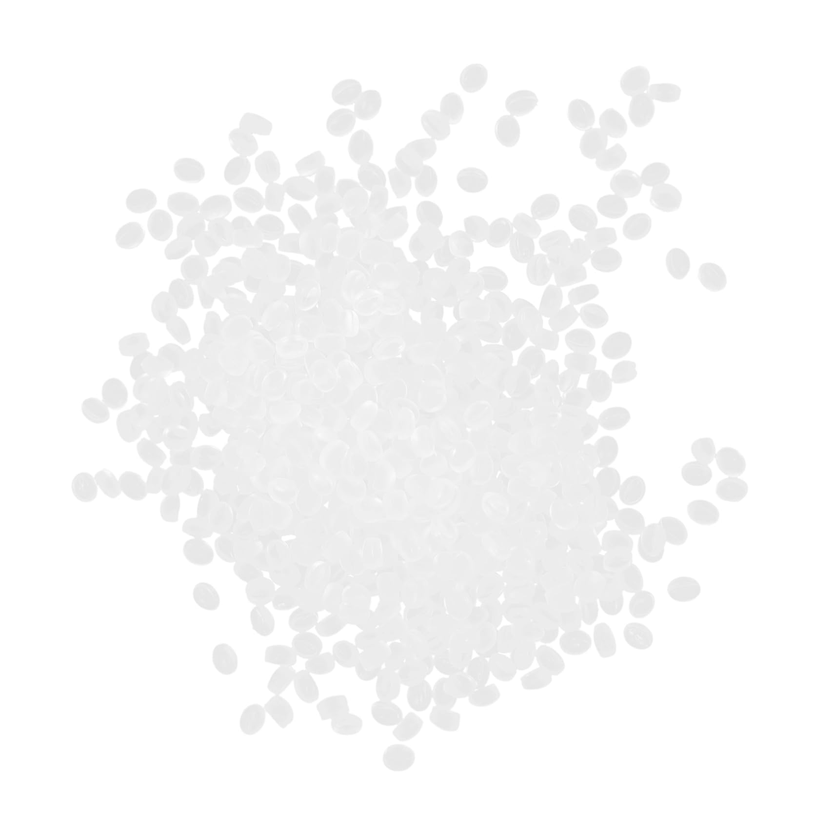 Perle Eva senza Profumo 1 Sacchetto Bianche Decorative DIY | Riempimento per Diffusori, Uso Domestico e Auto, Effetti Decorativi, Buona Flessibilità